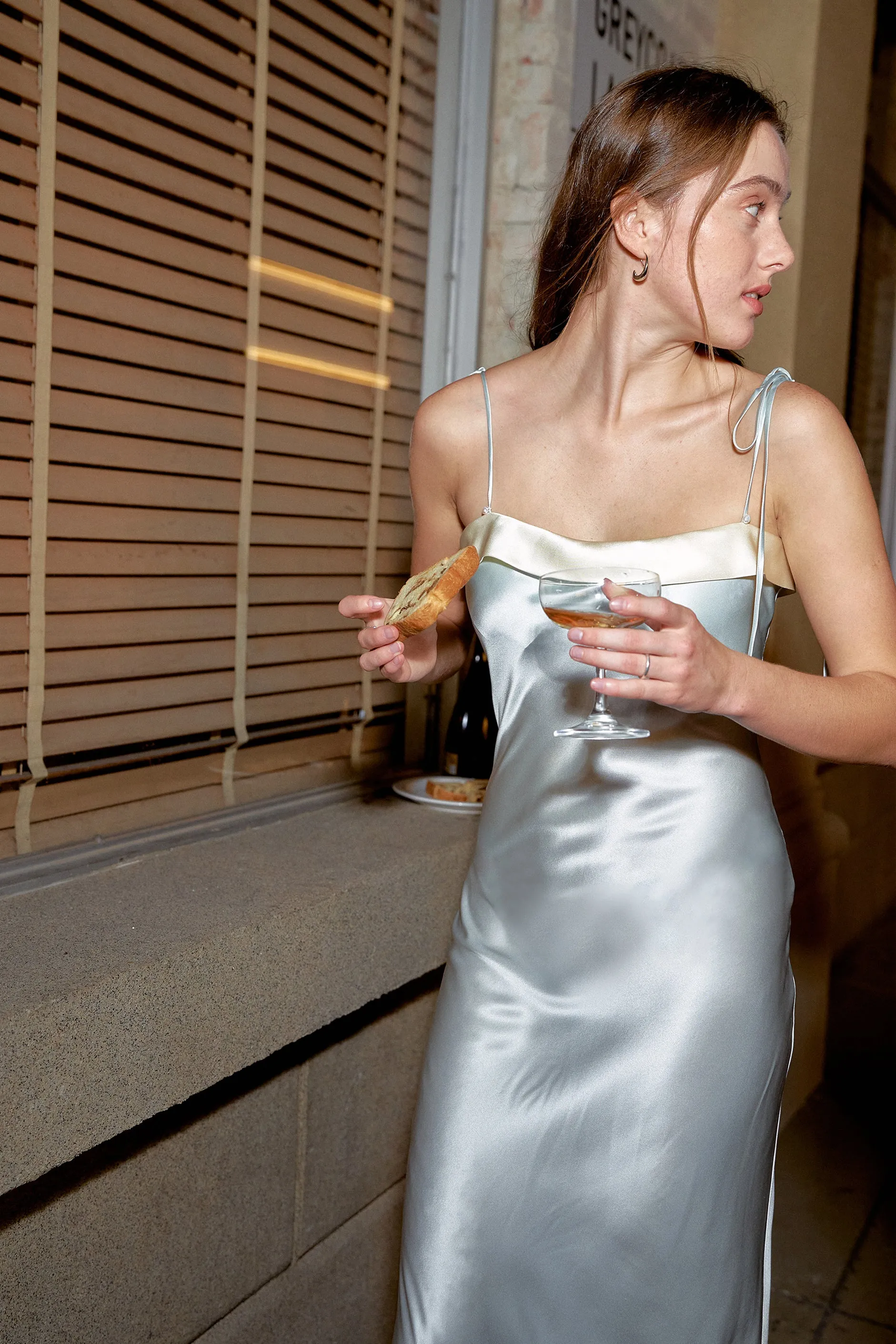 AFTER-PARTY Iconic Silk Slip Dress