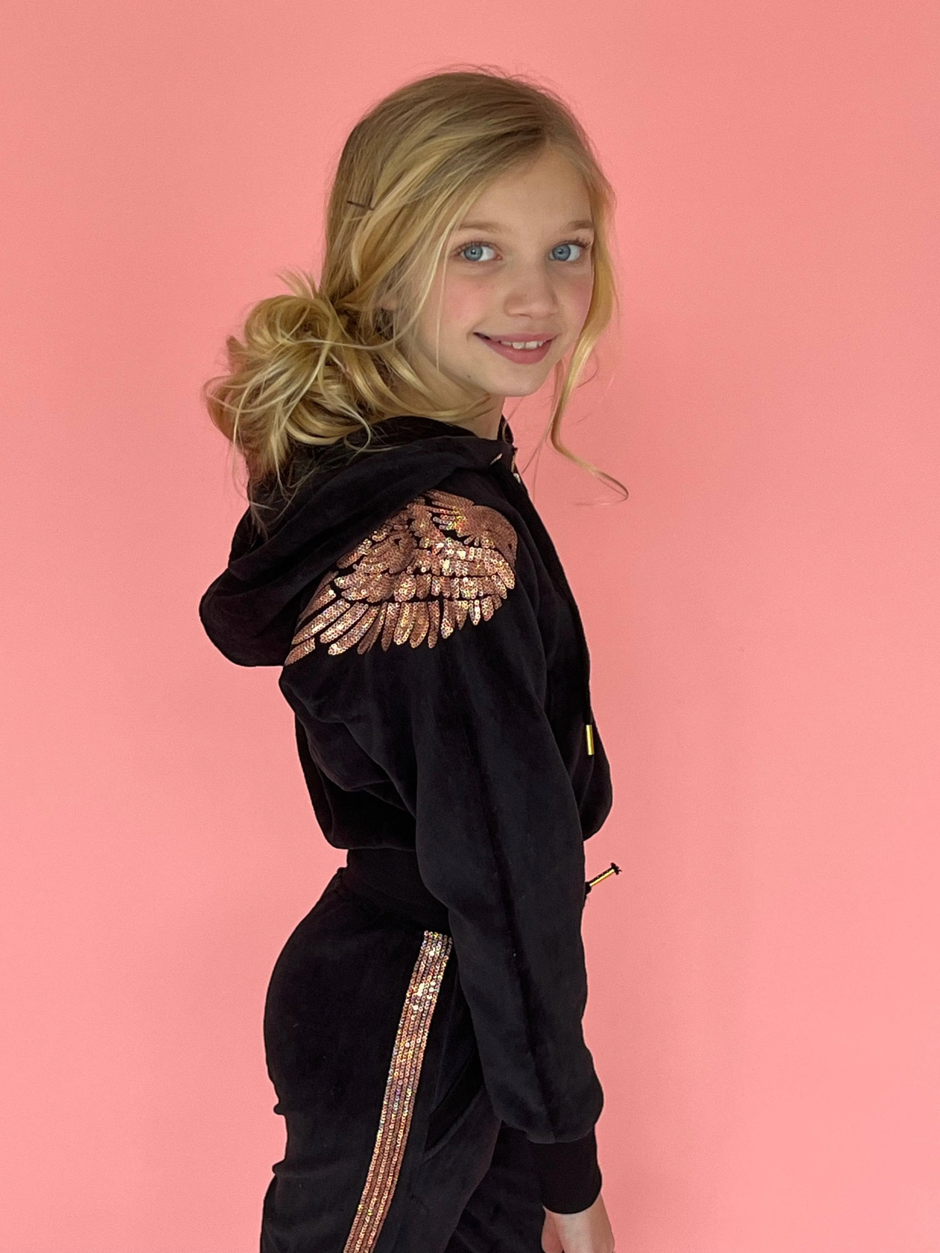 Angel Wing Velour Set