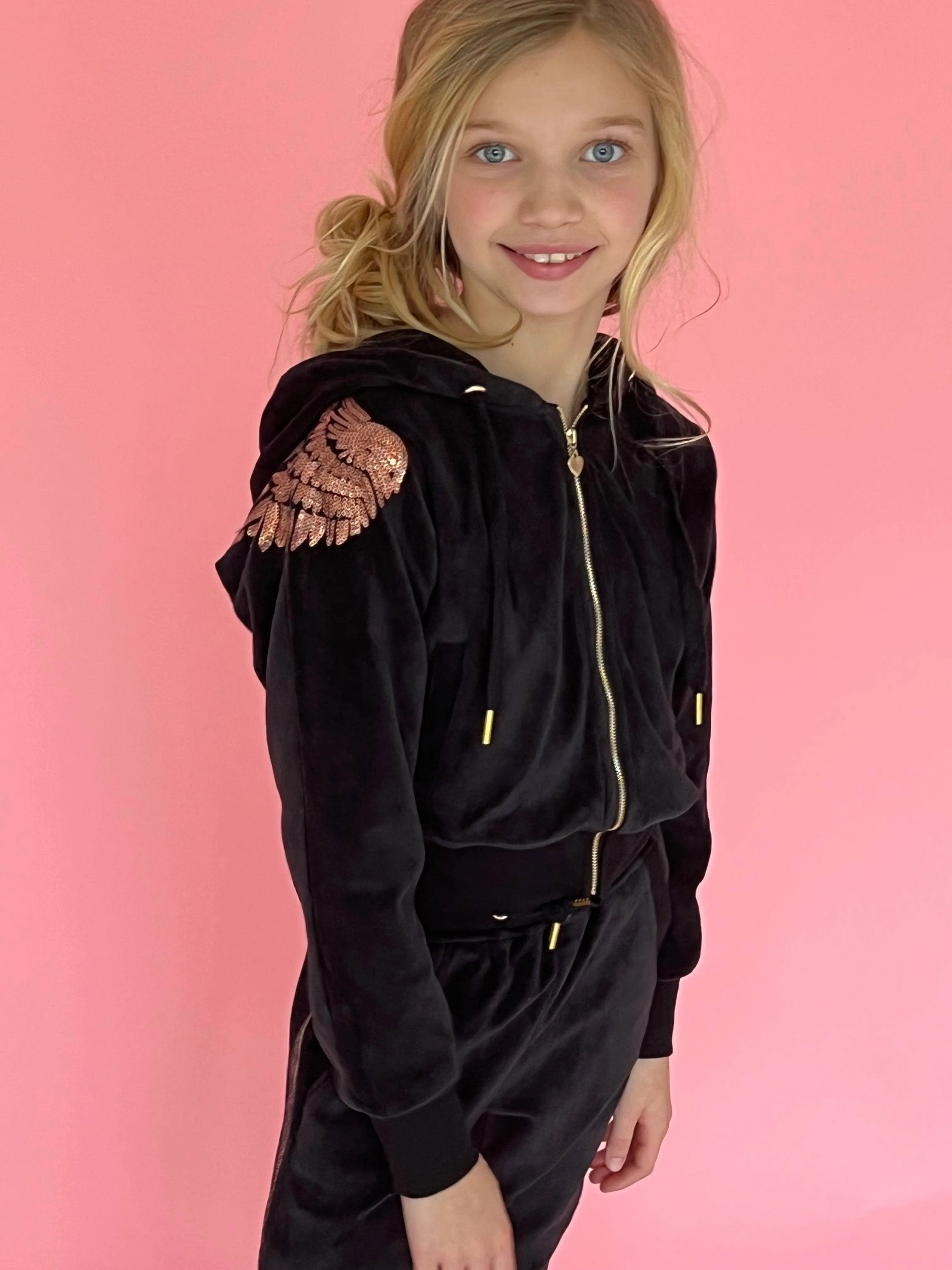 Angel Wing Velour Set
