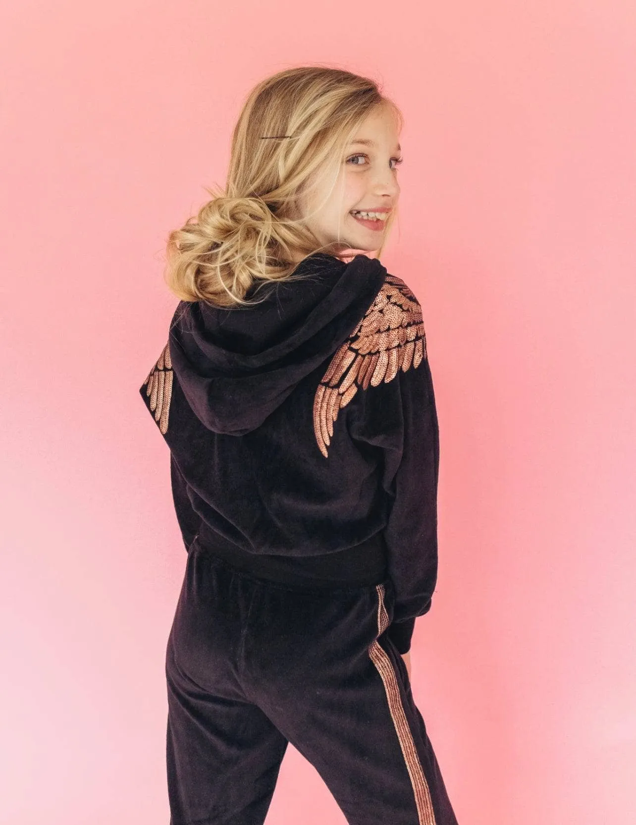 Angel Wing Velour Set