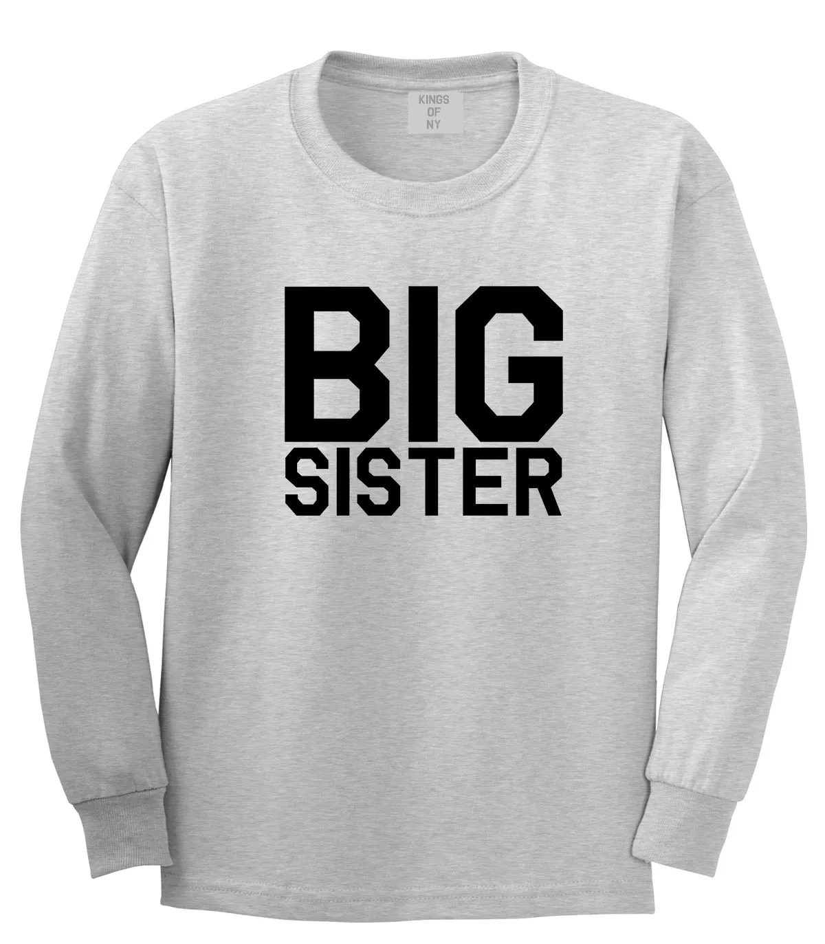 Big Sister Mens Long Sleeve T-Shirt