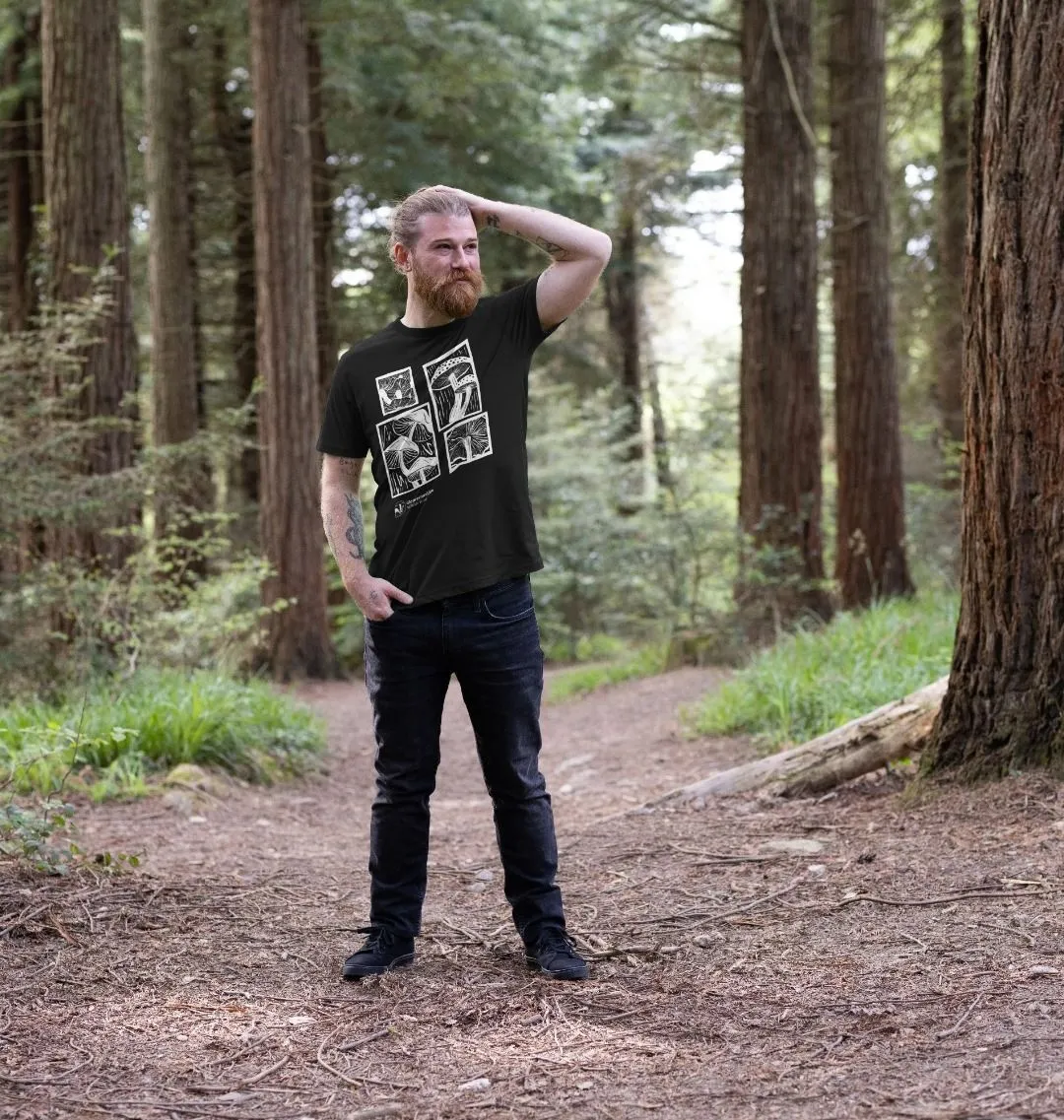NEW Men's mushroom t-shirt