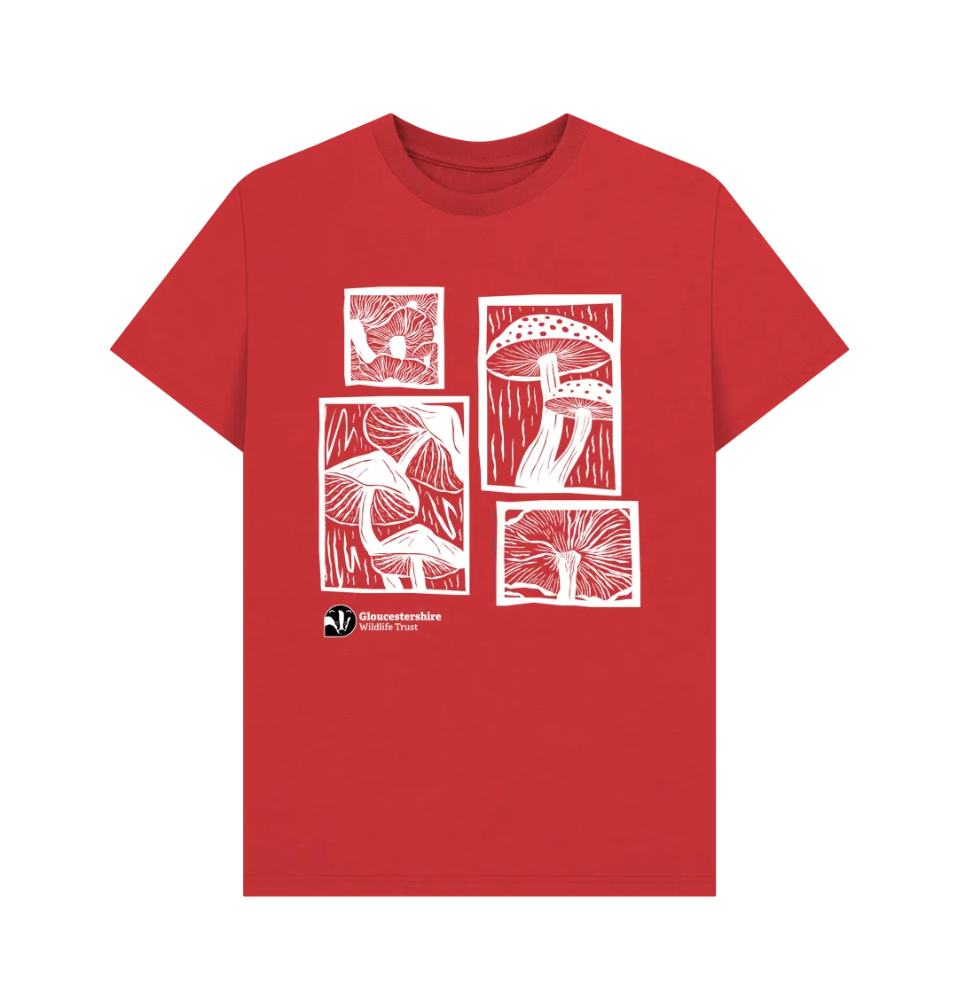 NEW Men's mushroom t-shirt