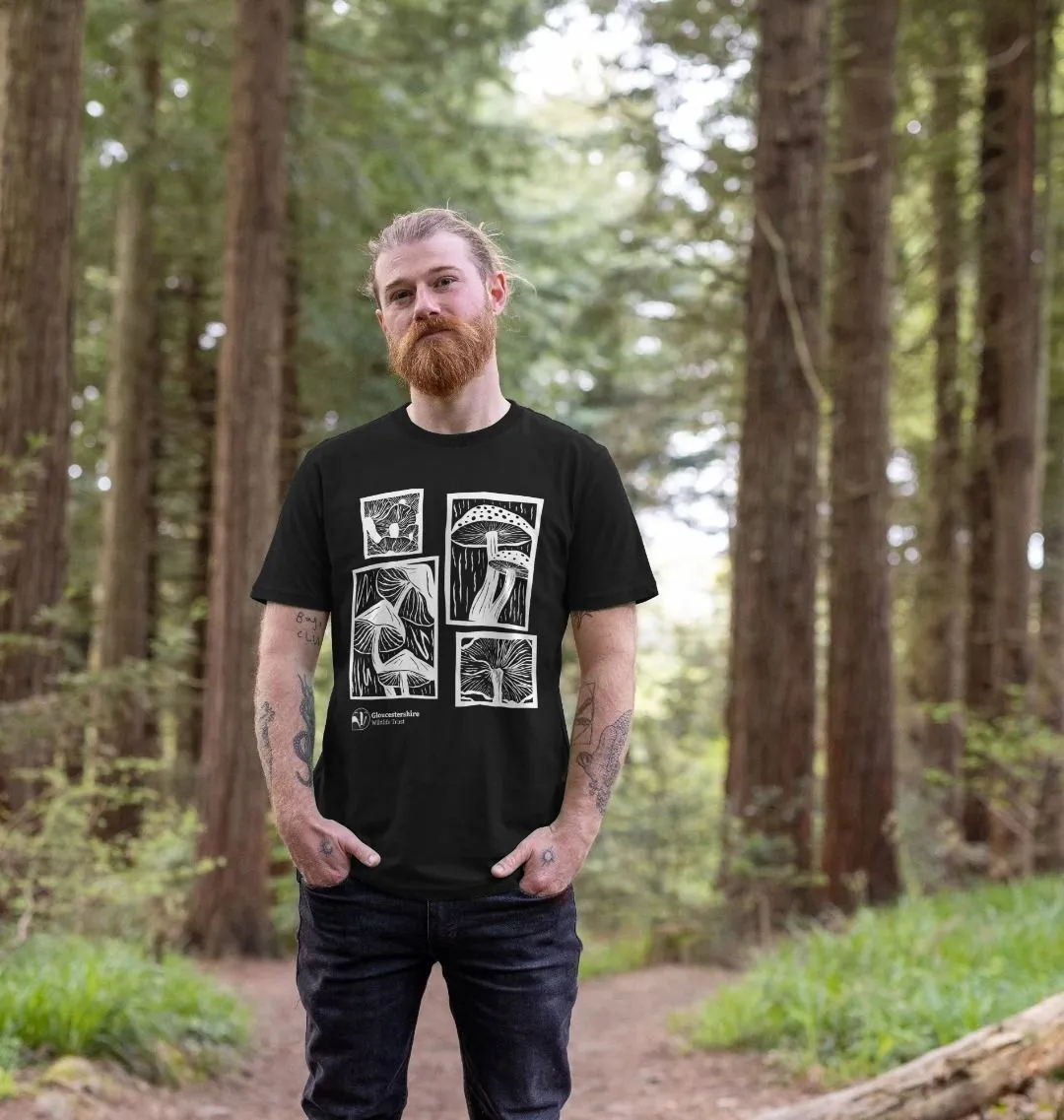 NEW Men's mushroom t-shirt